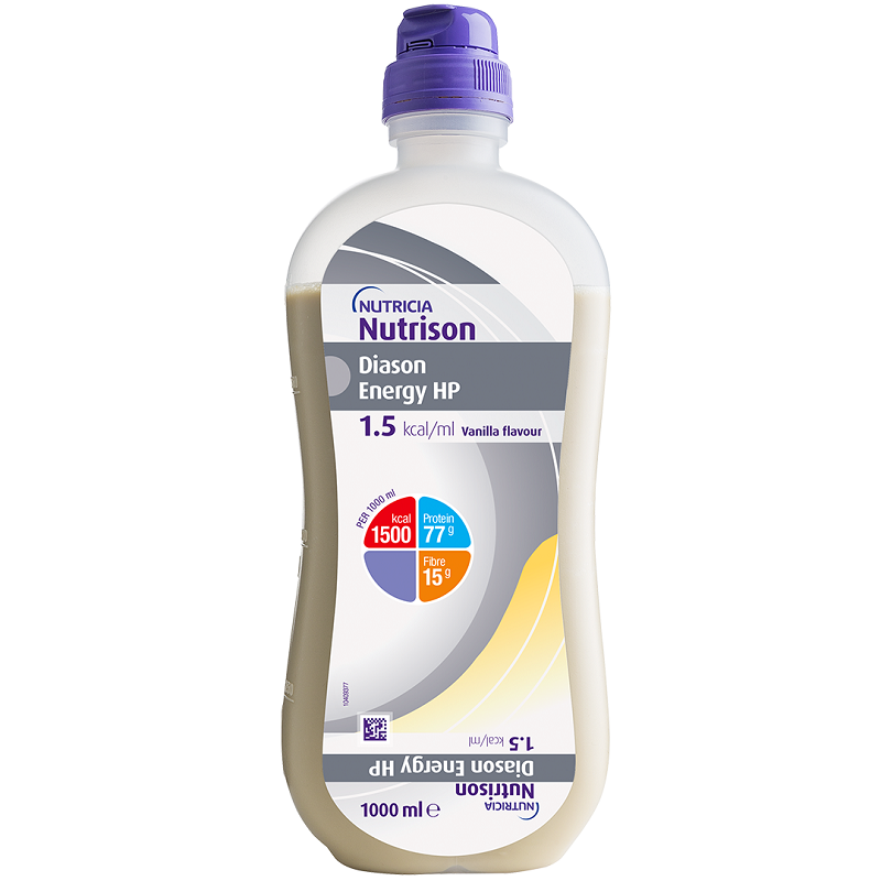 Ентеральне харчування Nutricia Nutrison Diason Energy HP 1000 мл, смак Ванілі